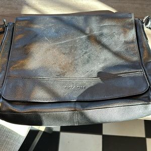 Coach messenger bag.